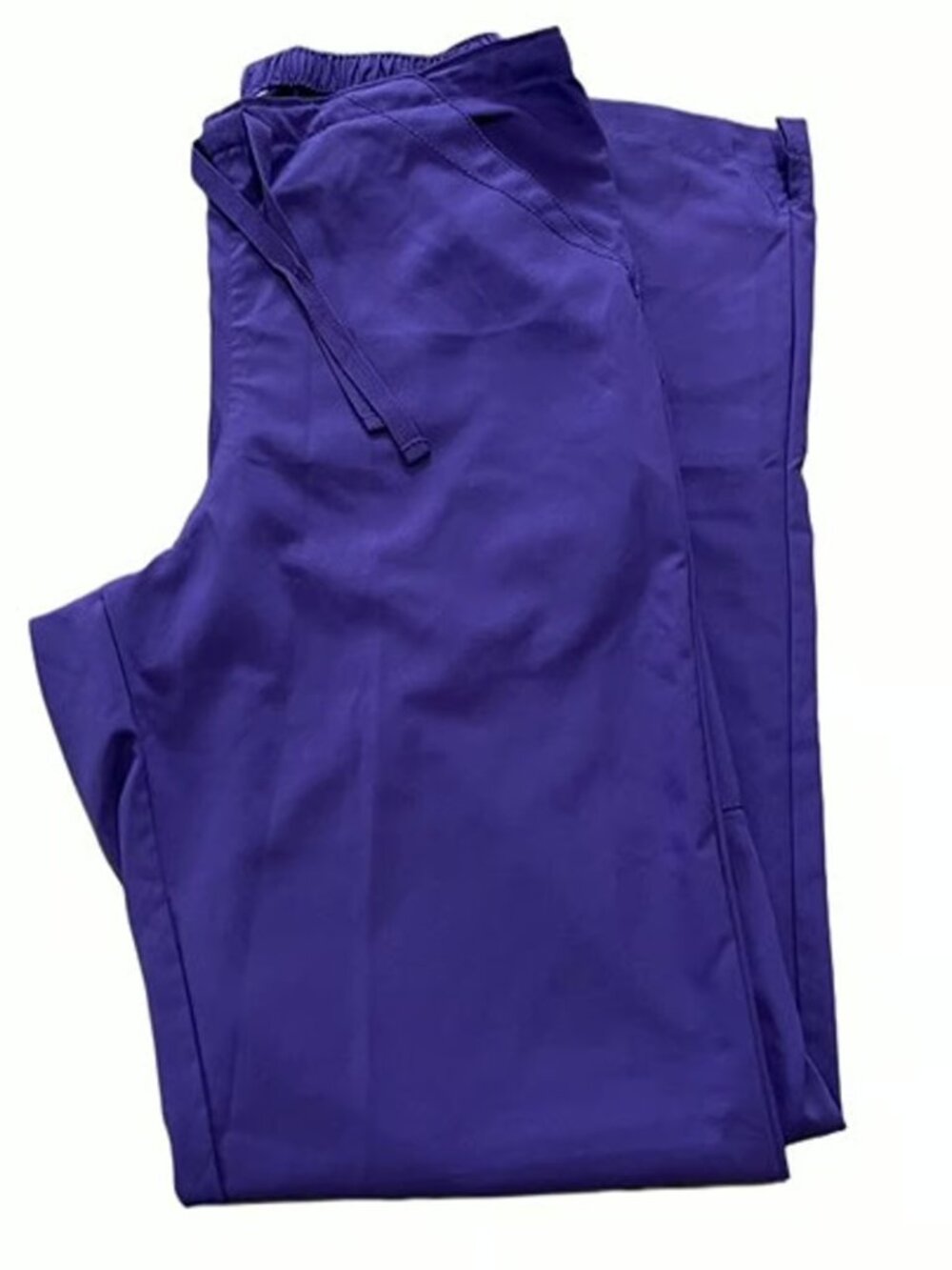 WonderWink W123 Grape Scrub Pants Women’s M Tall Classic Fit Medical Uniform